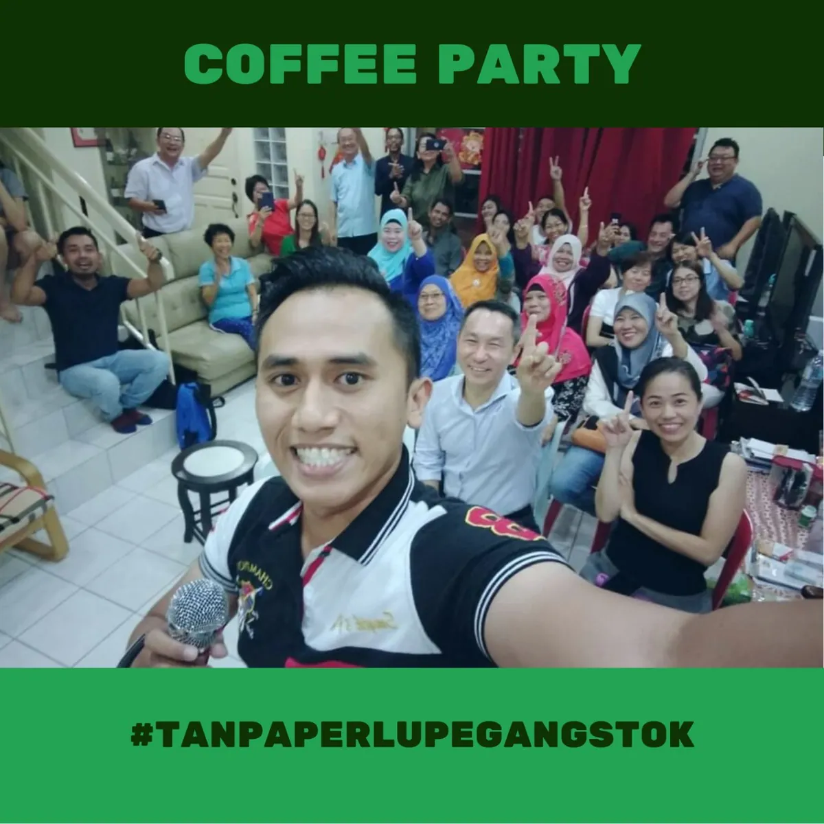 Aktiviti Coffee Party bersama komuniti