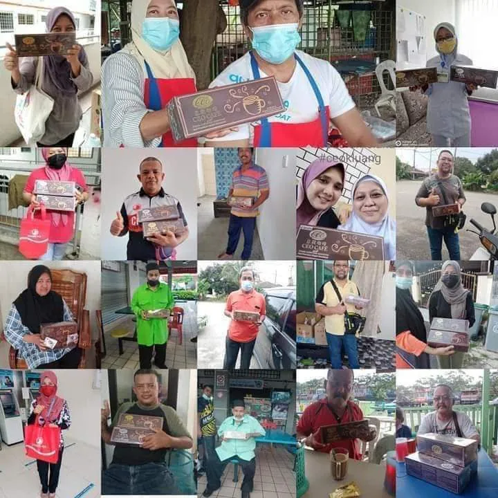 Ucapan terima kasih pengedar