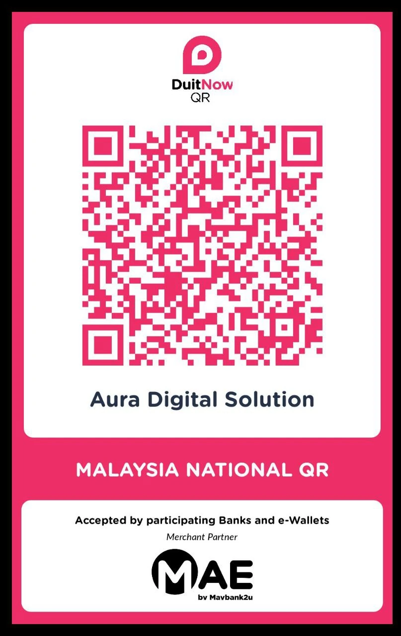 Kod DuitNow QR untuk Aura Digital Solution