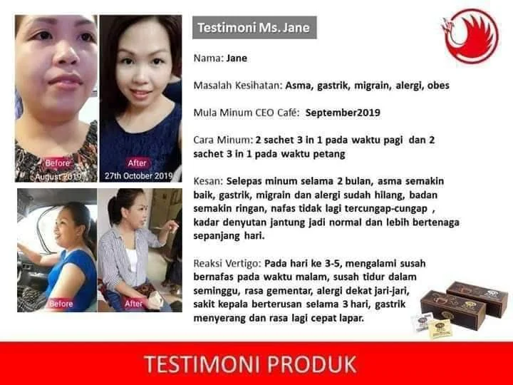 Testimoni Ms. Jane - CEO Café 3in1