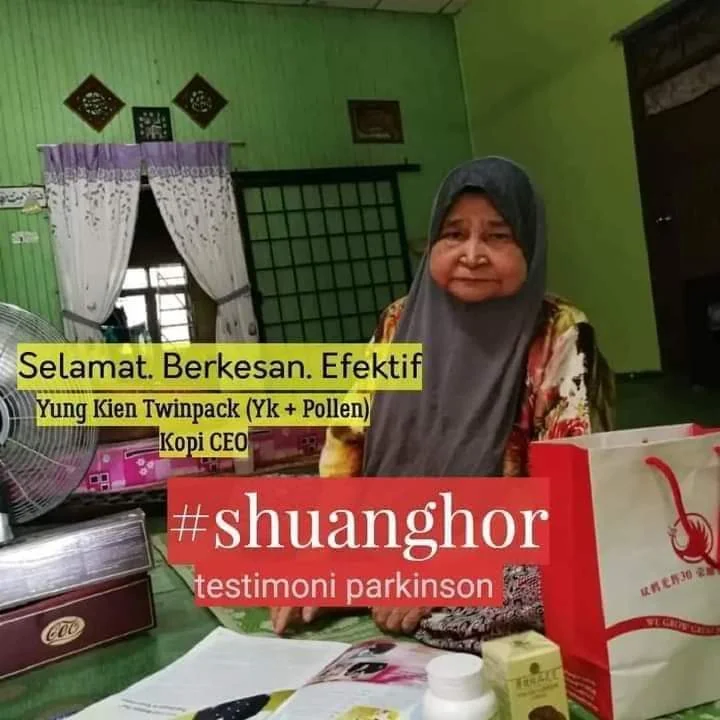Testimoni Parkinson - pengguna Shuang Hor