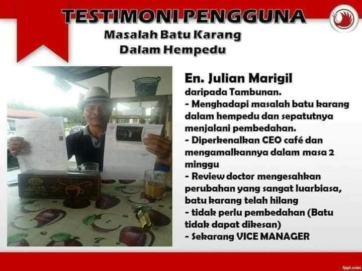 Testimoni batu karang - perkongsian individu