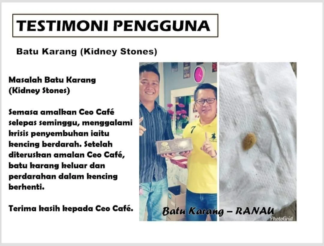 Testimoni pengguna - batu karang