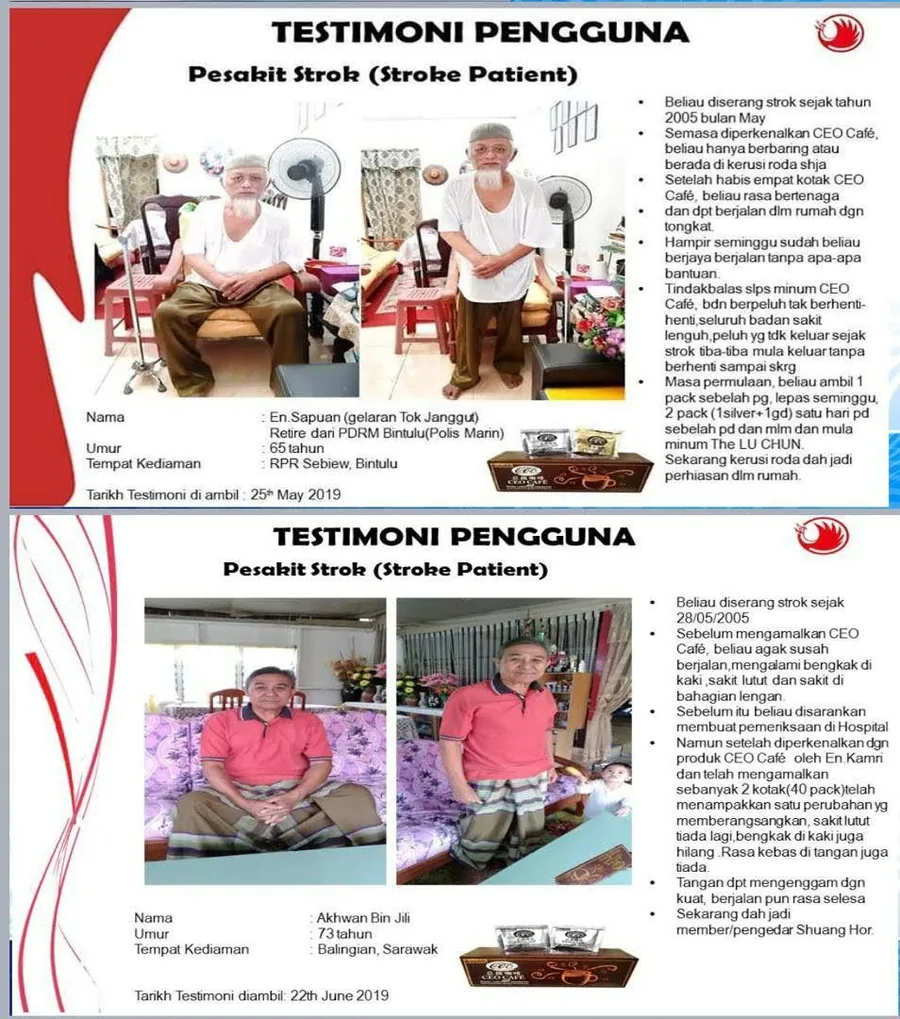 Testimoni strok pulih - En. Sapuan & Akhwan